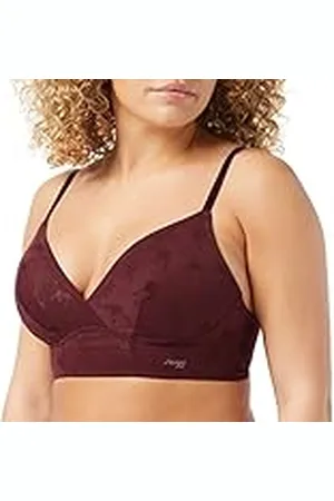 Sloggi Zero Lace 2.0 Longline Bra, Sujetador sin Aros, , L para Mujer