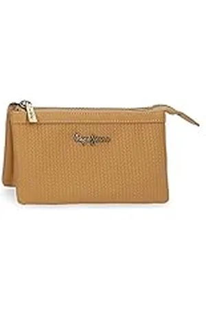 Pepe Jeans Lena Monedero Tres Compartimentos 17,5x9,5x2 cms Piel sintética