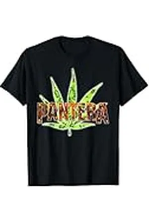 Pantera Logotipo oficial de hoja vintage Camiseta
