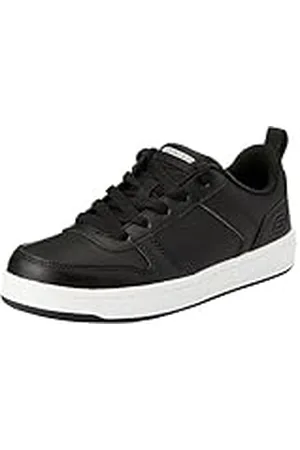 Skechers Street Boys Company, Zapatillas, Black Synthetic/White Trim, 43 EU