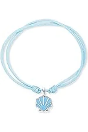 HERZENGEL Pulsera de nailon para niñas y niños, con colgante de esmalte, cierre de ojal, longitud ajustable, sin níquel, Eine Grösse, Nailon, No es una piedra preciosa