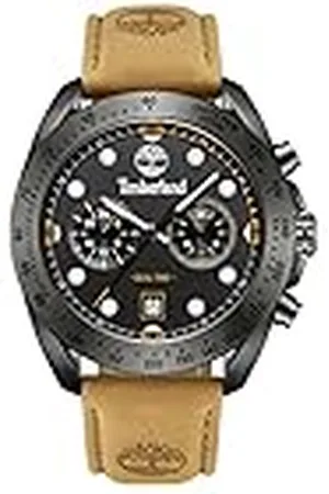 Timberland Reloj Analógico para Hombres de Cuarzo con Correa en Cuero TDWGF2230501