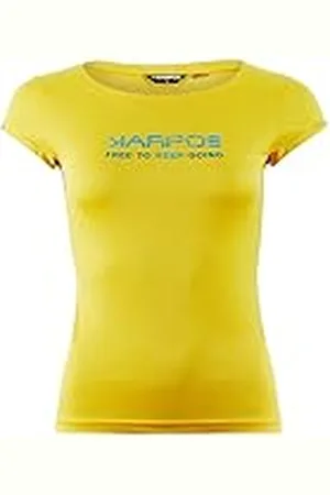 Karpos 2501104-034 Val FEDERIA W tee T-Shirt Mujer Lemon Curry Tamaño L
