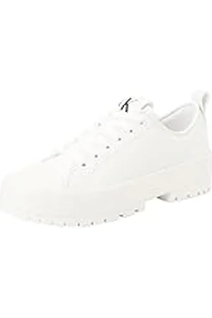Calvin Klein Jeans LUGGED HYBRID LOW OH MG NAPPA Zapatillas deportivas Mujer, Blanco (Bright White), 38 EU
