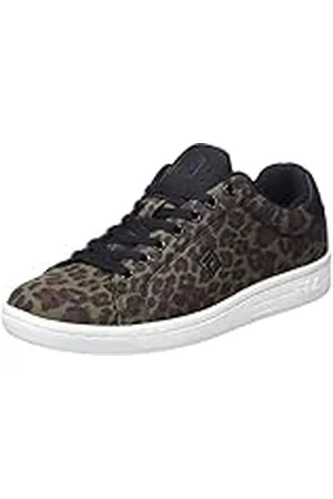 Fila Crosscourt 2 NT A Low wmn, Zapatillas Mujer, Black-Leopard, 42 EU