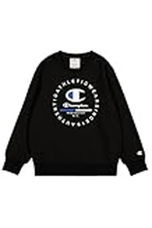 Champion Legacy Graphic Shop B (306838) -Ultra-Light Soft Compact Powerblend Fleece Crewneck Sudadera Deporte Mujer, , 15-16 años para Niños