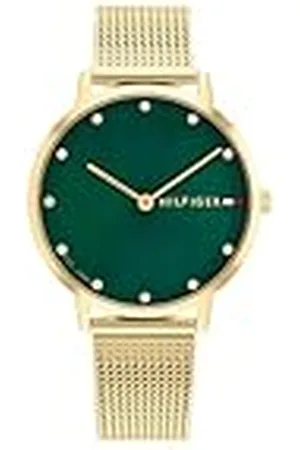Tommy Hilfiger Reloj De Movimiento De Cuarzo De Dos Manecillas para Mujer con Correa de Malla de Acero Inoxidable de Color Dorado - 1782668