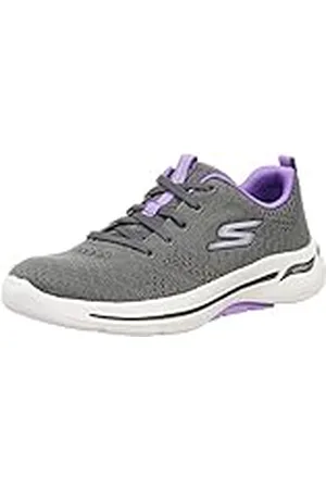 Skechers Go Walk Arch Fit Unify, Zapatillas Mujer, Gris, 40