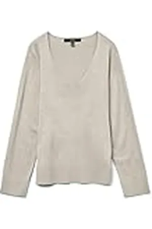 VERO MODA Vmsilje LS V-Neck Jersey Ga Noos Punto, , L para Mujer