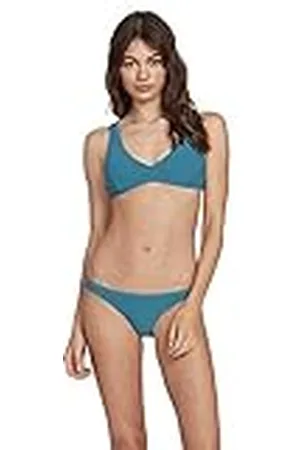 Volcom Simply Mesh Vneck Bikini, Mujer, , S