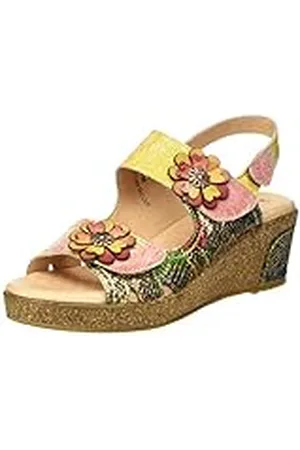 LAURA VITA Hacleo 02, Sandalias con Punta Abierta Mujer, Naranja (Dore Dore), 37 EU