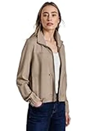 Street one A212499 Chaqueta de Corte Holgado, Safari Beige, 46 Mujeres