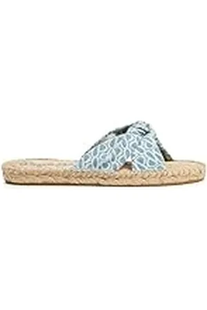 Pepe Jeans Siva Thelma Sandalia para Mujer, Azul (Denim), 9