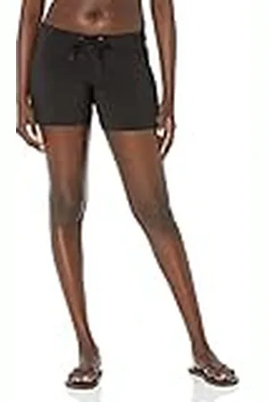 Volcom Simply Solid 5" Pantalón Corto, Mujer, Black, 1