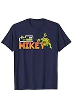 Teenage Mutant Ninja Turtles TMNT Retro Arcade Juego Mikey Turtles In Time Michelangelo Camiseta