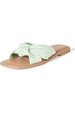 THE DROP Sandalias para Mujer, Ida Planas con Lazo, , 40.5 EU