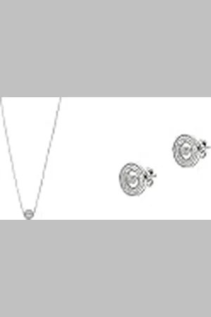 Emporio Armani Collar y pendientes de plata de ley para mujer