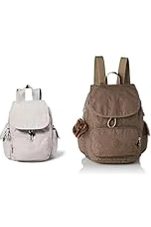 Kipling City Pack Mini, Mochilas para Mujer, Gris (Grey Grau), Talla única City Pack S, Mochila para Mujer, Marrón True Beige, Talla única