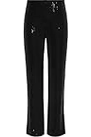 Pieces® Pcsiddy HW Straight Pants Pantalones de Tela, , S para Mujer
