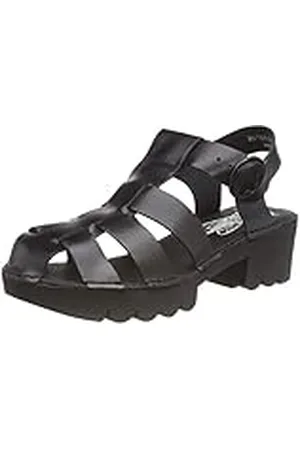 Fly London EMME511FLY, Sandalias Mujer, Black, 40 EU