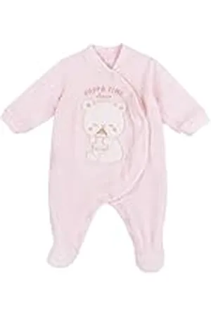 chicco Mono de Chenilla, Con Abertura En La Parte Delantera, Bebé-Niñas, , 3 meses, Diseñado en Italia