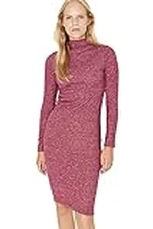 Trendyol Woman Mini Bodycon High Neck Knit Dress Vestido, , S para Mujer