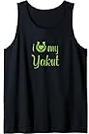 Hip Entrenador de equitación I Love My Yakut Horse Equestrian Show Camiseta sin Mangas