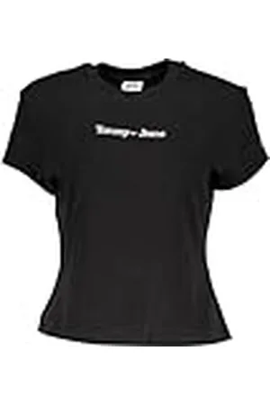 Tommy Hilfiger Tjw Baby Serif Linear SS DW0DW14364 Camisetas de Manga Corta, , XL para Mujer