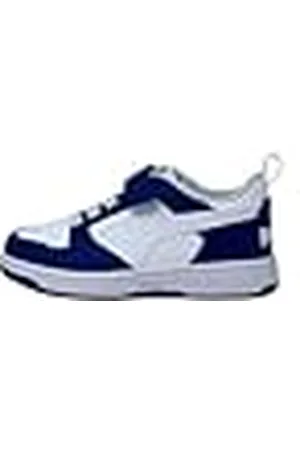 PUMA Rebound V6 LO AC+ PS, Zapatillas, Clyde Royal White, 34 EU