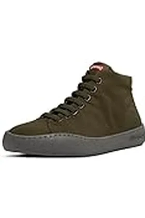 Camper Peu Touring-K400374, Botas Cortas al Tobillo Mujer, Verde (015), 36 EU