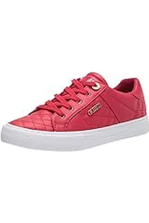 Guess Loven3, Zapatillas Mujer, Red, 37 EU