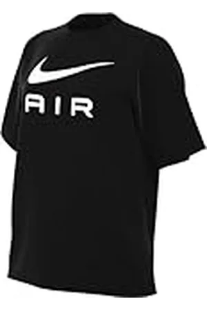 Nike DX7918-010 W NSW tee Air BF T-Shirt Mujer Black Tamaño S