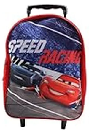 Disney Trolley Cars 31 cm, niños, Bolsa de Viaje o Escolar, diseño Divertido y práctico, , Trolley