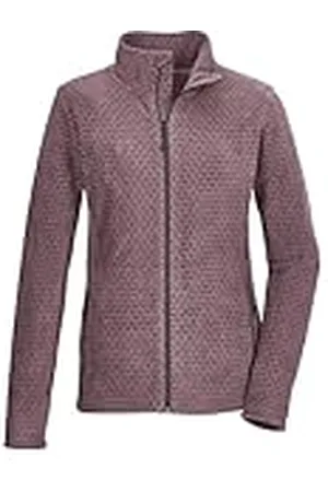Killtec Mujer Chaqueta polar con cuello alto KOW 106 WMN FLC JCKT, malve, 50, 41796-000