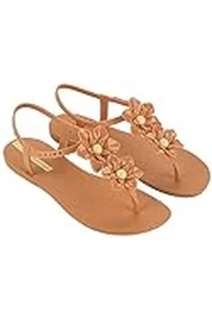 Ipanema DUO FLOWERS SANDAL FEM, Sandalia, BROWN/YELLOW