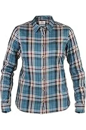 Fjällräven Mujer Övik Flannel Camiseta W oberhemd, Todo el año, Mujer, Color , tamaño L