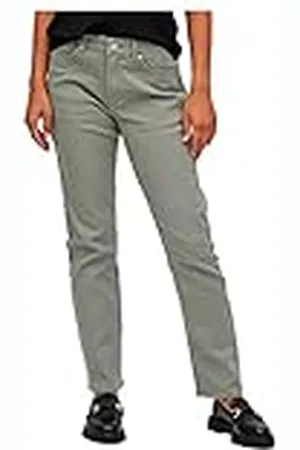 VILA Vistray RW Jeans Color Denim-Noos Pantalones, , 34 W/32 L para Mujer
