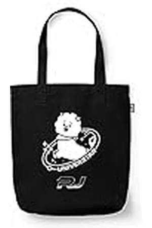 Grupo Erik Bolso tela - Tote bag - Bolsa compra pegable - Accesorios BT21 - Producto con licencia oficial, Negro, Talla única