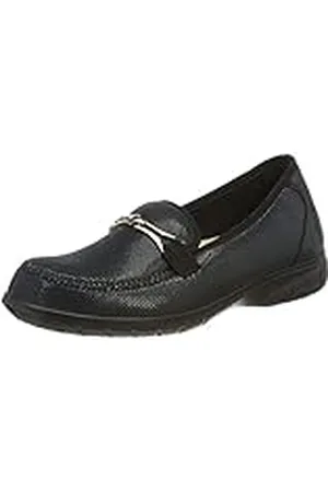 Fischer Karin, Mocasines Mujer, Negro (Schwarz 222), 40 EU