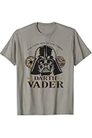 STAR WARS Camiseta Hombre Gris Tamaño S Manga Larga Classic Fit Darth Vader