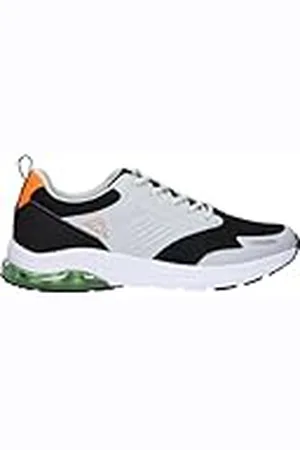 Kappa MYAGI, Zapatillas Hombre, Gris/Negro/Naranja, 43 EU