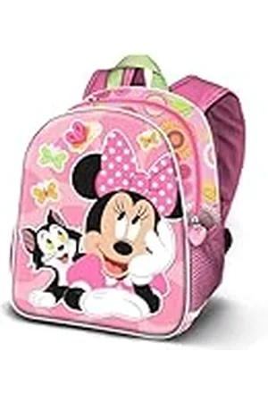Disney Minnie Mouse Kitten-Mochila Basic, Rosa, 30 x 38 cm, Capacidad 13 L