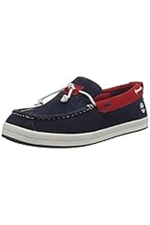 Timberland FTK_EK Casco Bay Slip On Boat, Mocasines Unisex Niños, Blue, 38