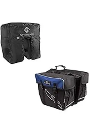 M-WAVE Bolsa de alforja Trasera con Funda para Lluvia, 30 litros