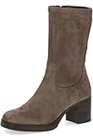 Caprice 9-25326-41, Botines de tacón con cordones para Mujer, Marrón (Taupe Stretch), 39 EU