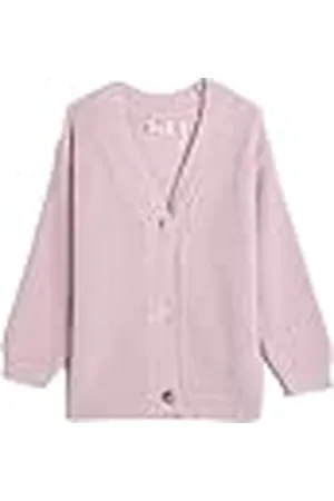 Koton Cardigan Knit Basic V Neck Button Closure, Jersey de Punto niñas,