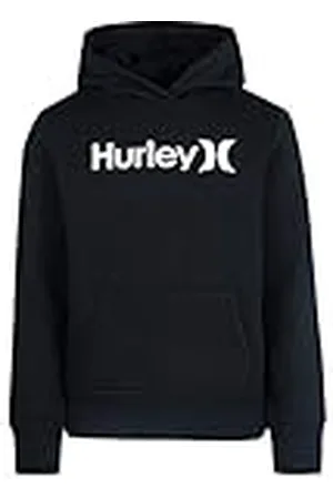 Hurley Hrlg One & Only Fleece Hoodie, Sudadera Con Capucha Niñas, Preta , 12 Años