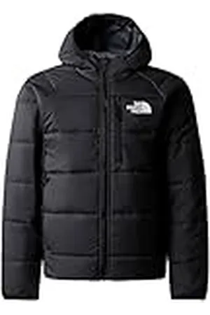 The North Face Perrito Reversible Chaqueta de plumón para Niñas, Nero , 7/8 años