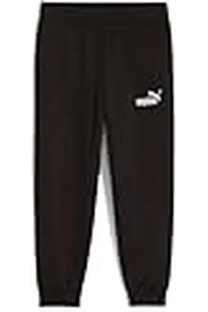 PUMA ESS No. 1 Logo Sweatpants FL PS, Pantalones de Punto Niños, Black, 116