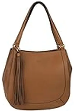 Gabor Bags Aki - Bolso bandolera con cremallera para mujer, color marrón coñac, , large, moderno